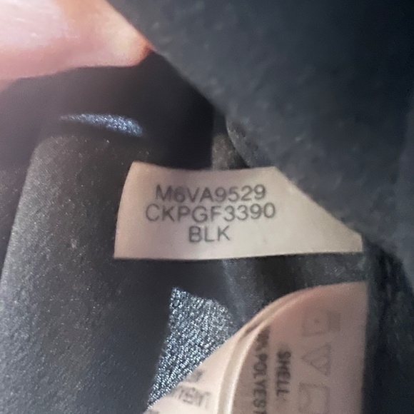 Calvin Klein Modern Tunic Top - XL Black NWOT - Picture 3 of 5